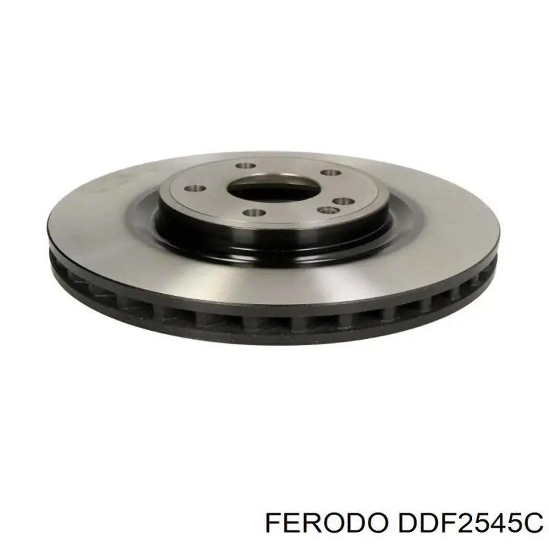 Тормоз дисковый передний Ferodo DDF2545C цена, от 103.46 USD