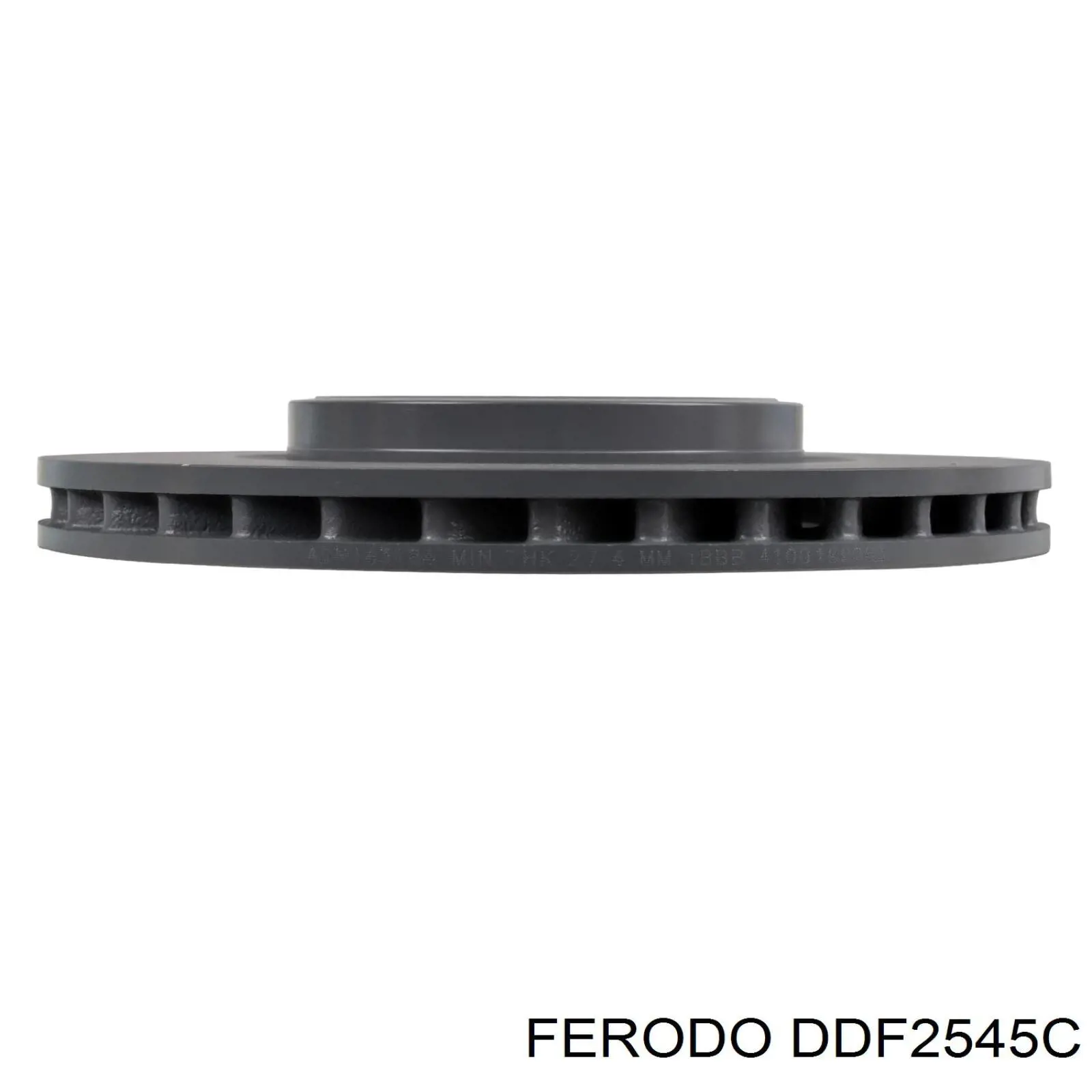 Купить DDF2545C Ferodo Ротор тормозной
