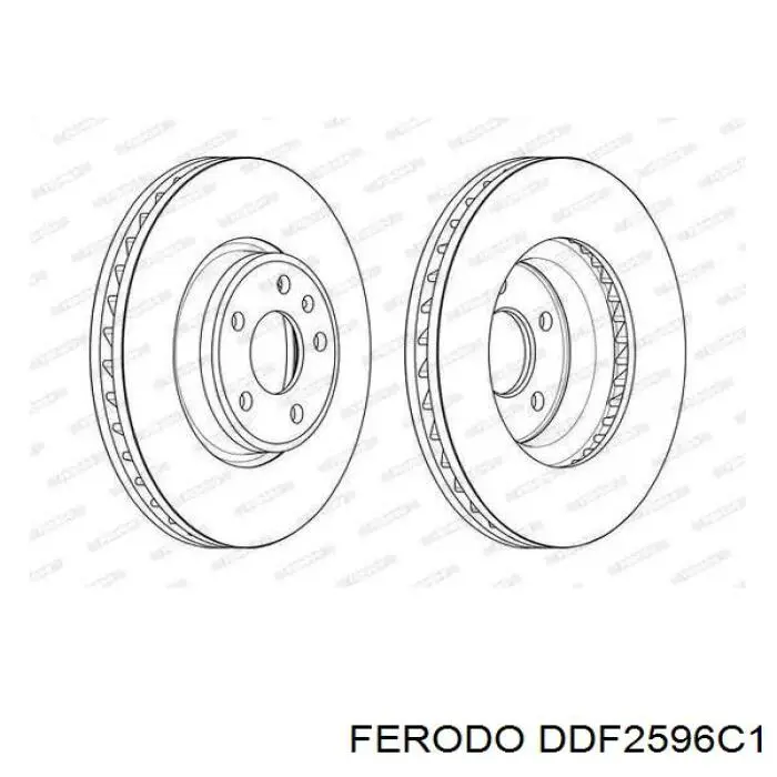 Disco do freio dianteiro para Audi A7 (4KA)