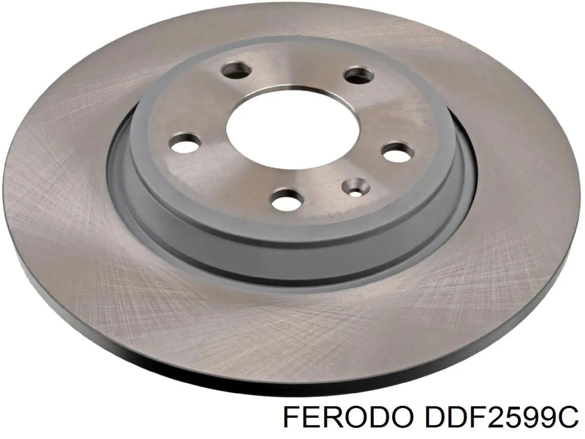 DDF2599C Ferodo тормозные диски