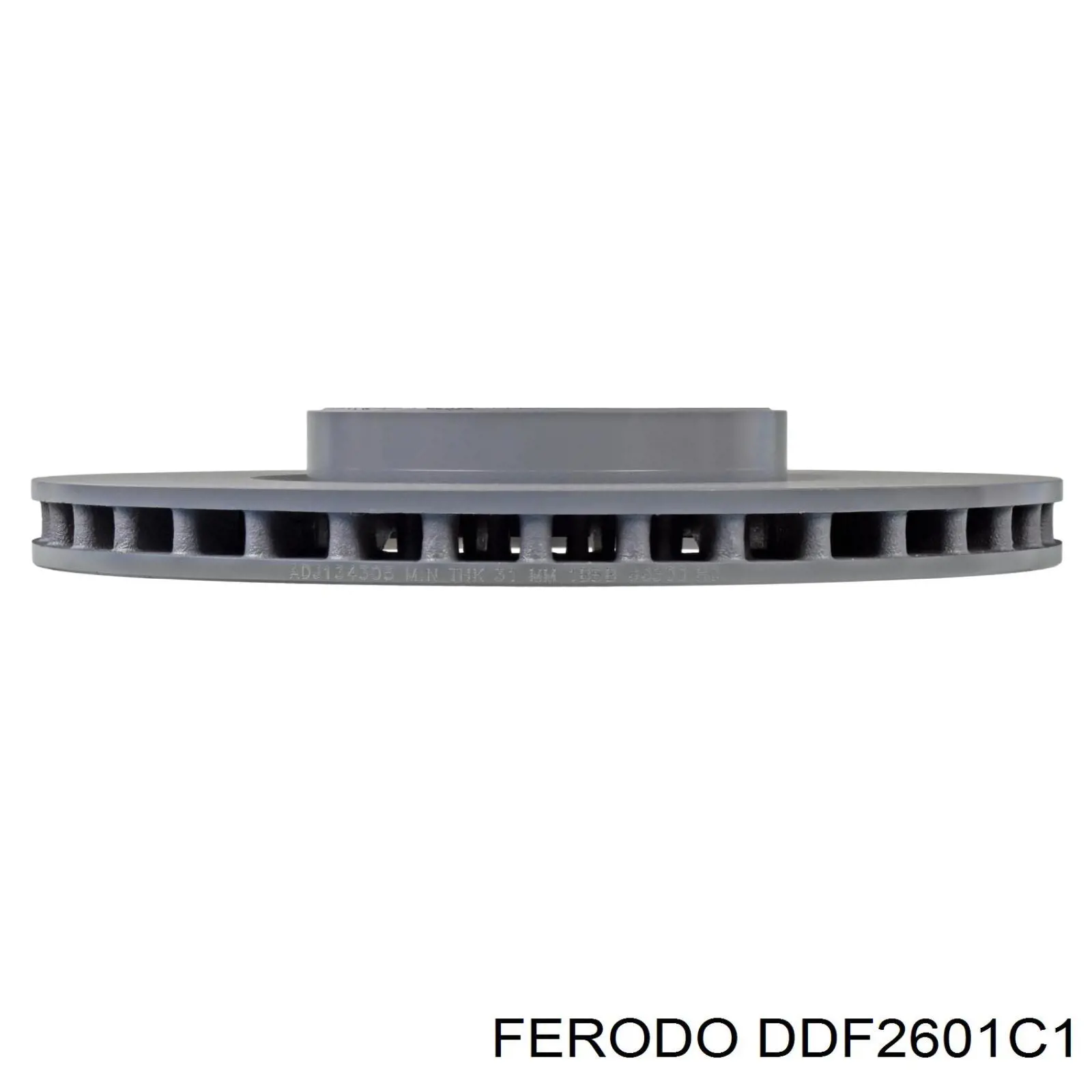 Тормоз дисковый передний Ferodo DDF2601C1 цена, от 120.23 USD
