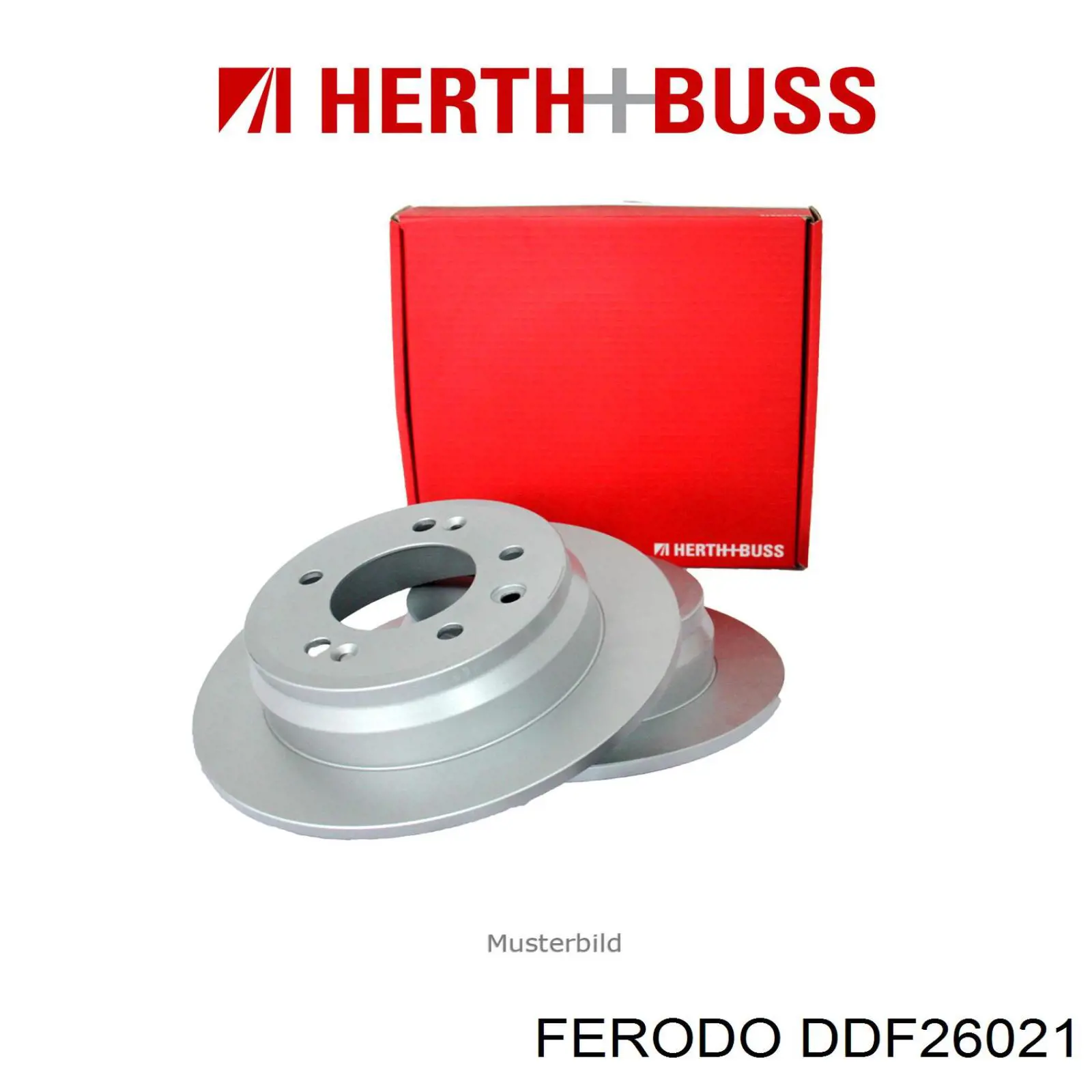 Задний дисковый тормоз Ferodo DDF26021