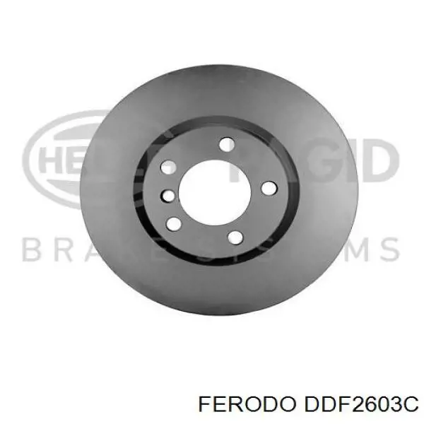 Тормоз дисковый передний Ferodo DDF2603C цена, от 79.66 USD