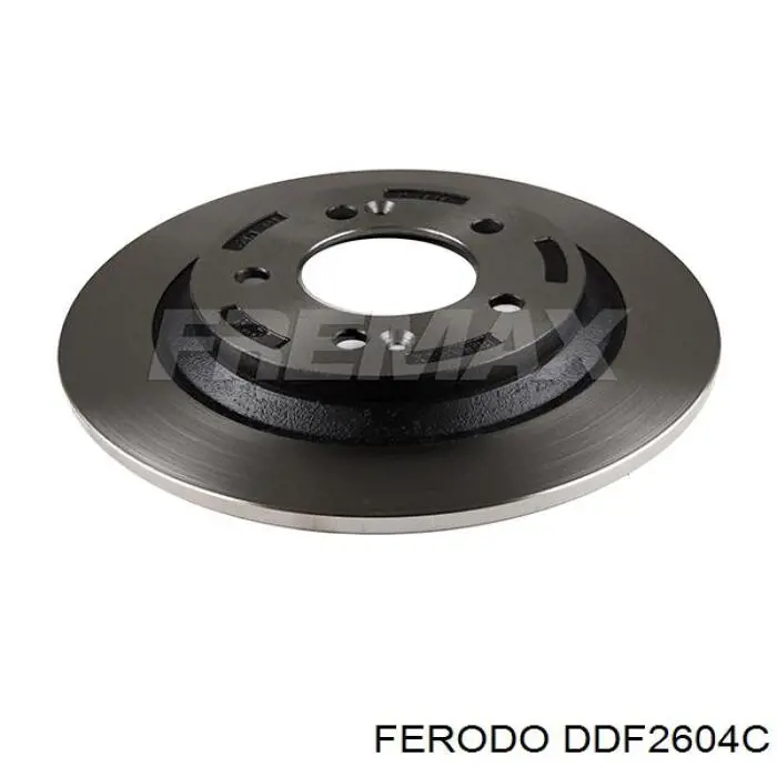 Задний тормозной диск Ferodo DDF2604C цена, от 40.30 USD