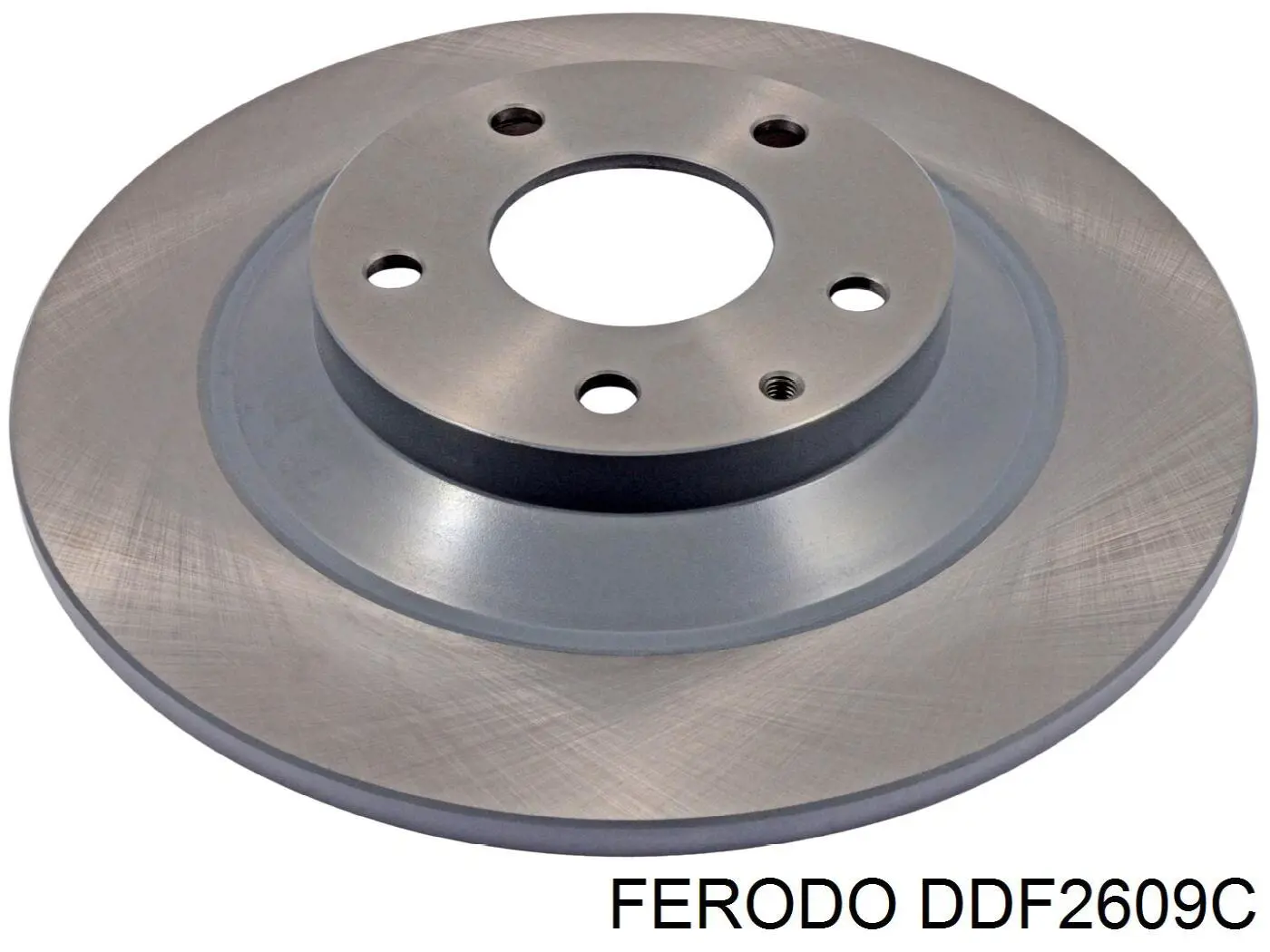Disco de freno trasero DDF2609C Ferodo