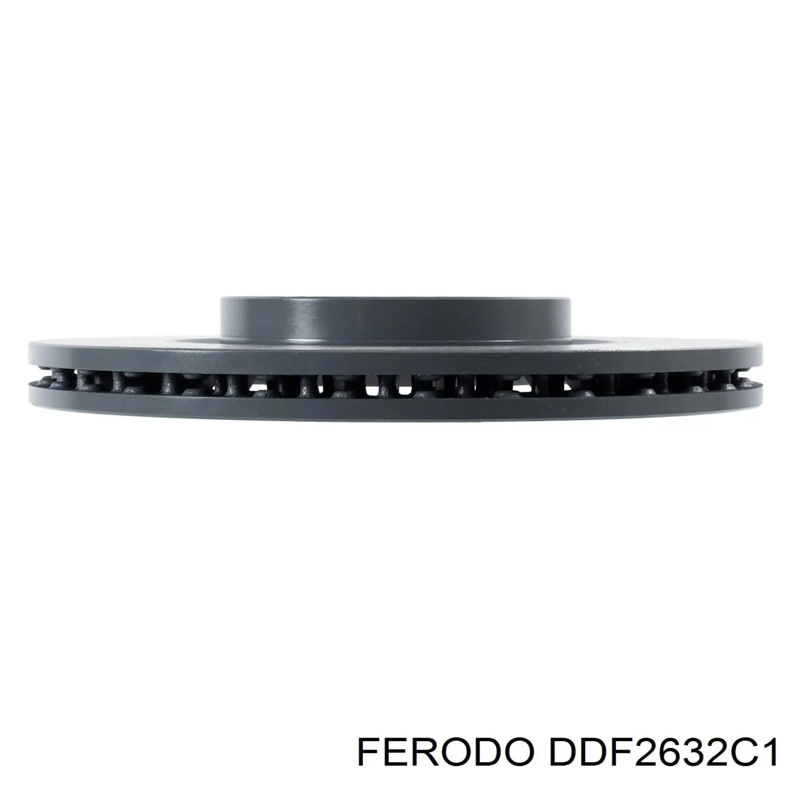 Передние тормозные диски DDF2632C1 Ferodo