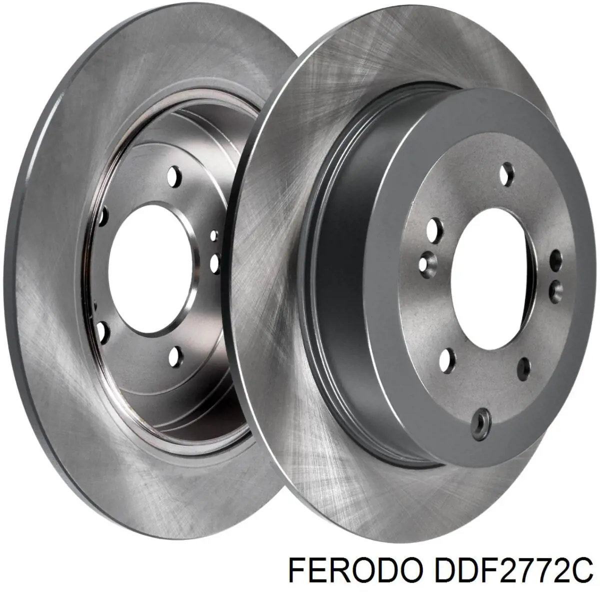 Disco de freno, eje trasero DDF2772C Ferodo