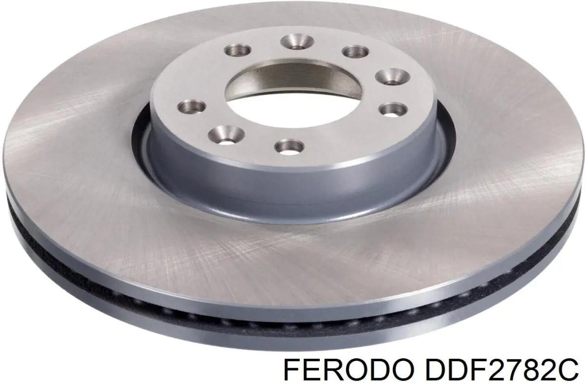 Передние тормозные диски DDF2782C Ferodo