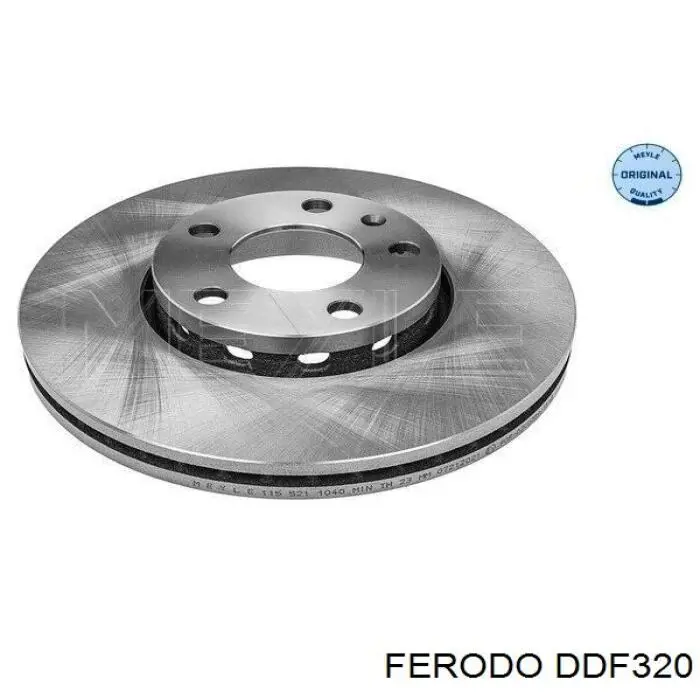Купить DDF320 Ferodo Ротор тормозной