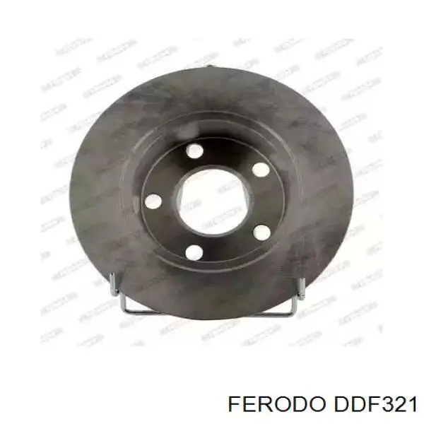Диск тормозной задний Ferodo DDF321