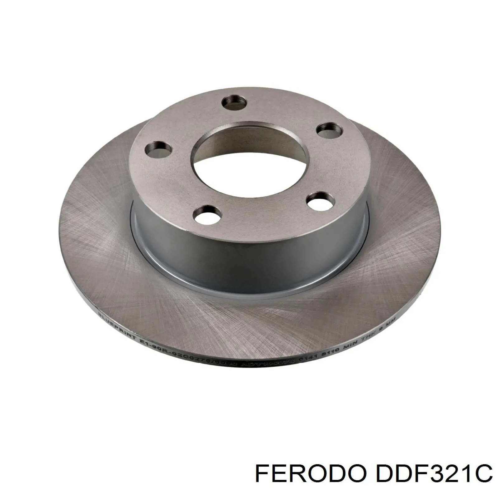 Купить DDF321C Ferodo Диск тормозной задний