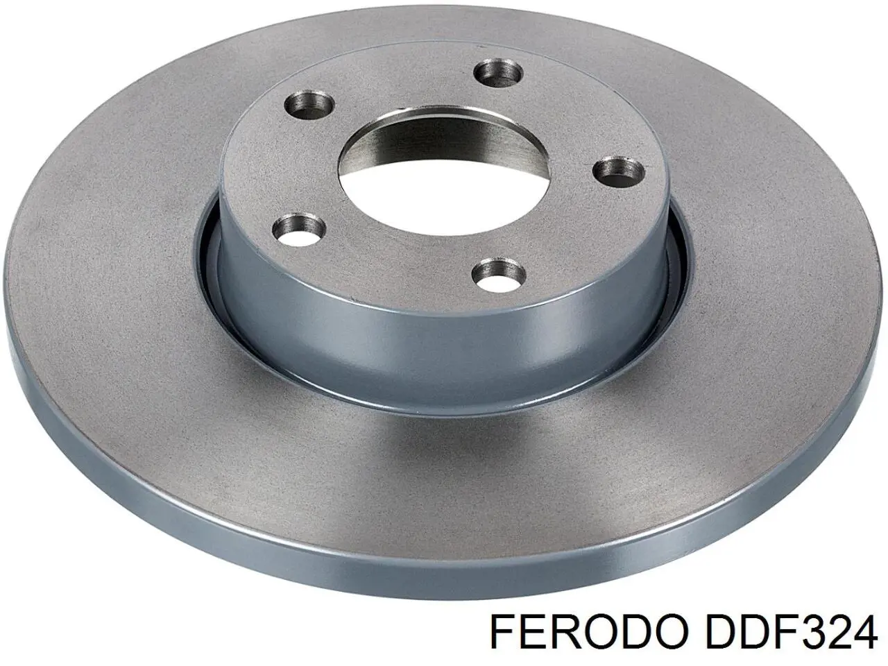 Freno de disco delantero DDF324 Ferodo