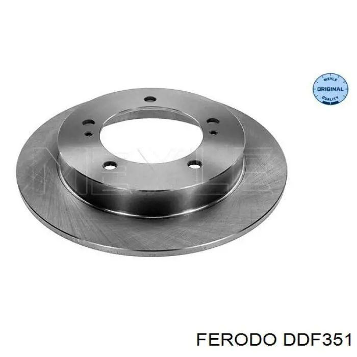 Передние тормозные диски DDF351 Ferodo