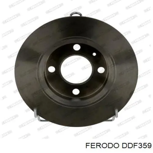 DDF359 Ferodo диск тормозной передний