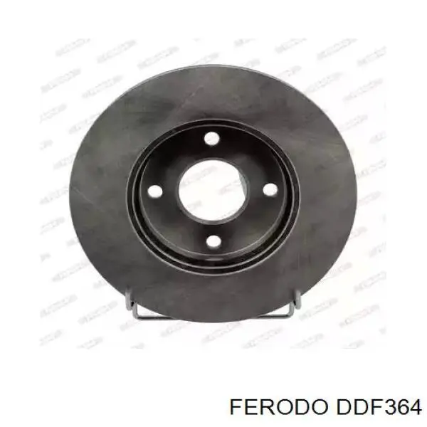 DDF364 Ferodo диск тормозной передний