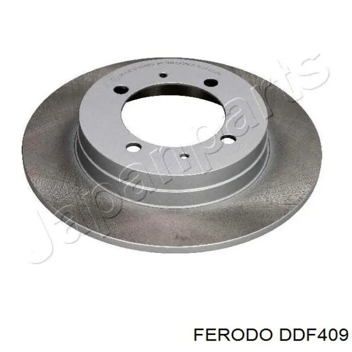 Disco de freno trasero DDF409 Ferodo