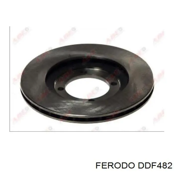 DDF482 Ferodo тормозные диски