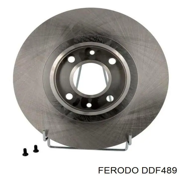 DDF489 Ferodo диск тормозной передний