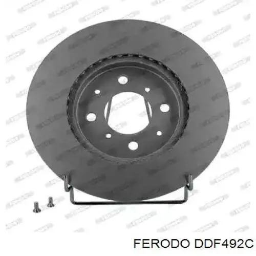 DDF492C Ferodo передние тормозные диски