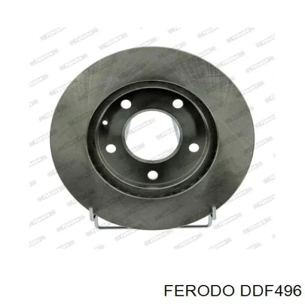 DDF496 Ferodo диск тормозной передний