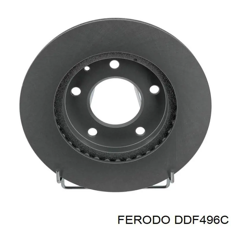 Freno de disco delantero DDF496C Ferodo