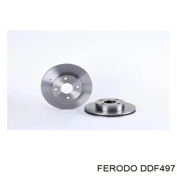 Передний тормозной диск Ferodo DDF497