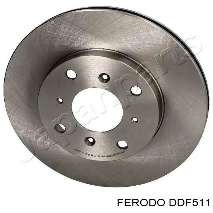 DDF511 Ferodo диск тормозной передний