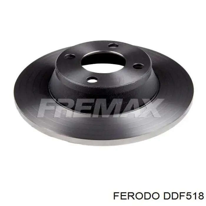 Передние тормозные диски DDF518 Ferodo