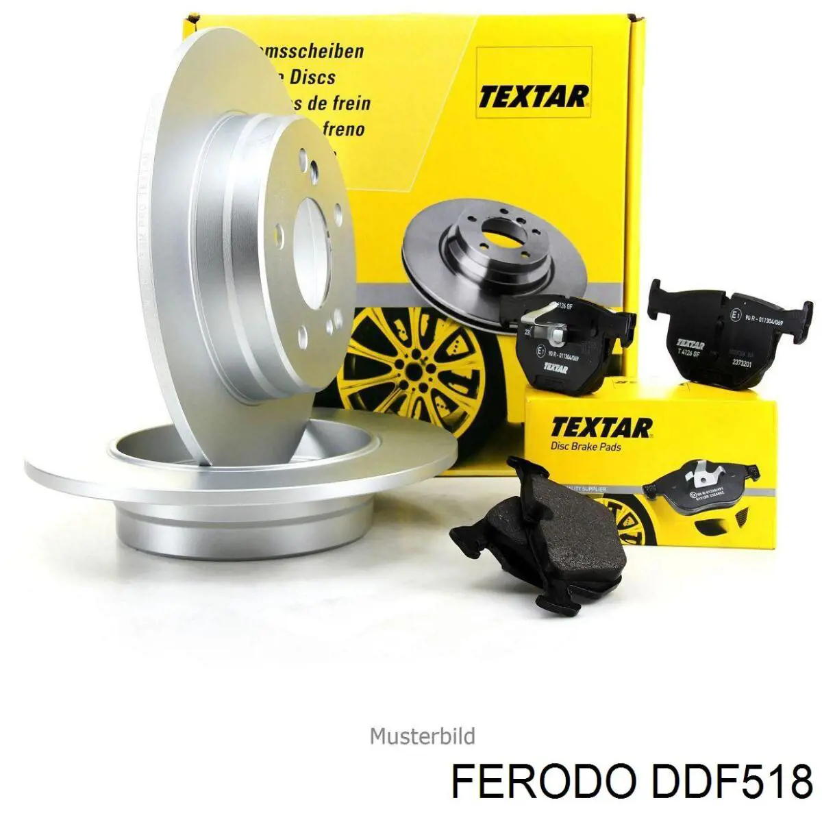 Купить DDF518 Ferodo Ротор тормозной