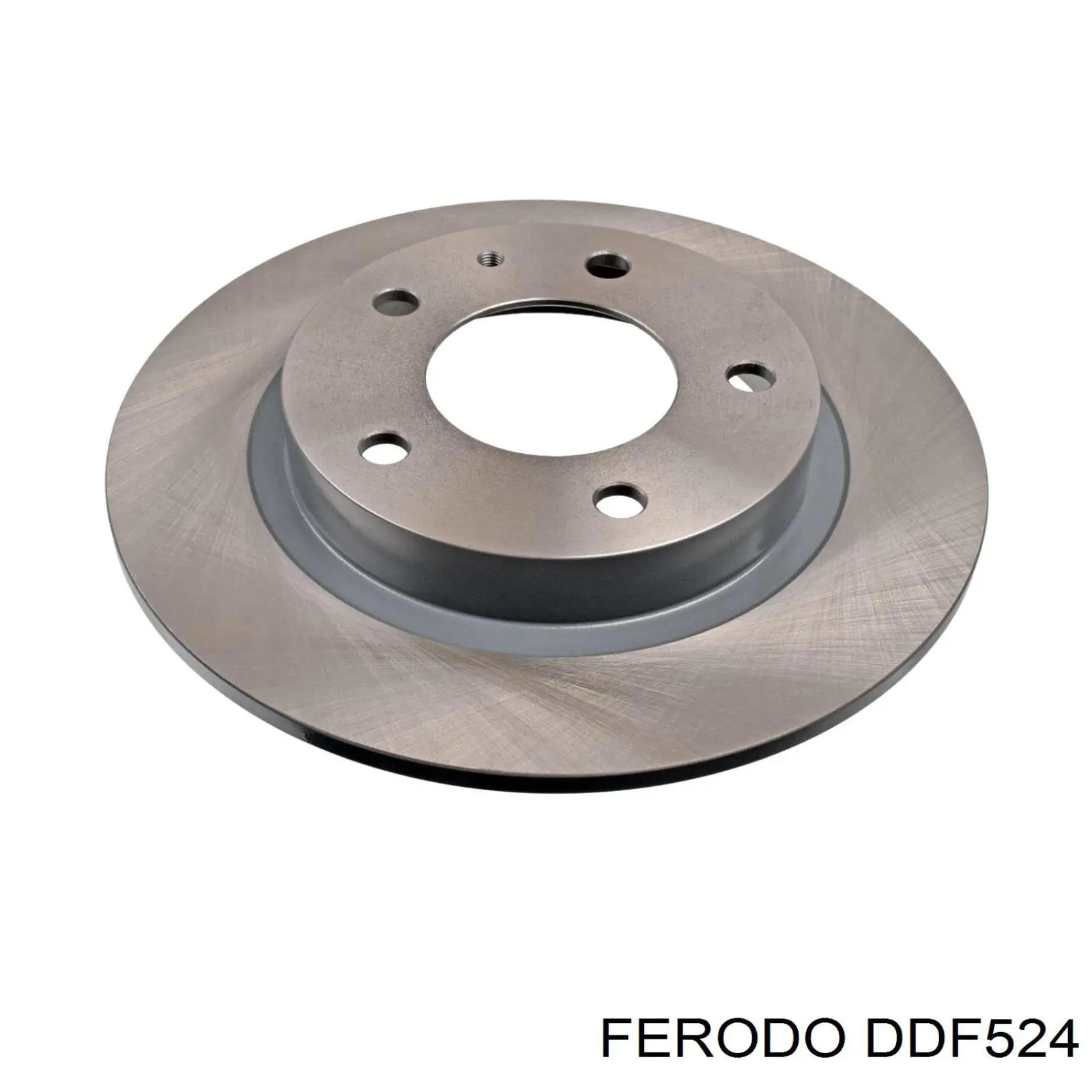 Disco de freno trasero DDF524 Ferodo