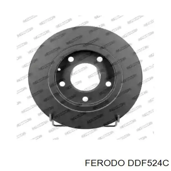 DDF524C Ferodo диск тормозной задний