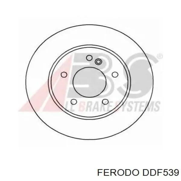 Задний тормозной диск Ferodo DDF539 цена, от 23.87 USD