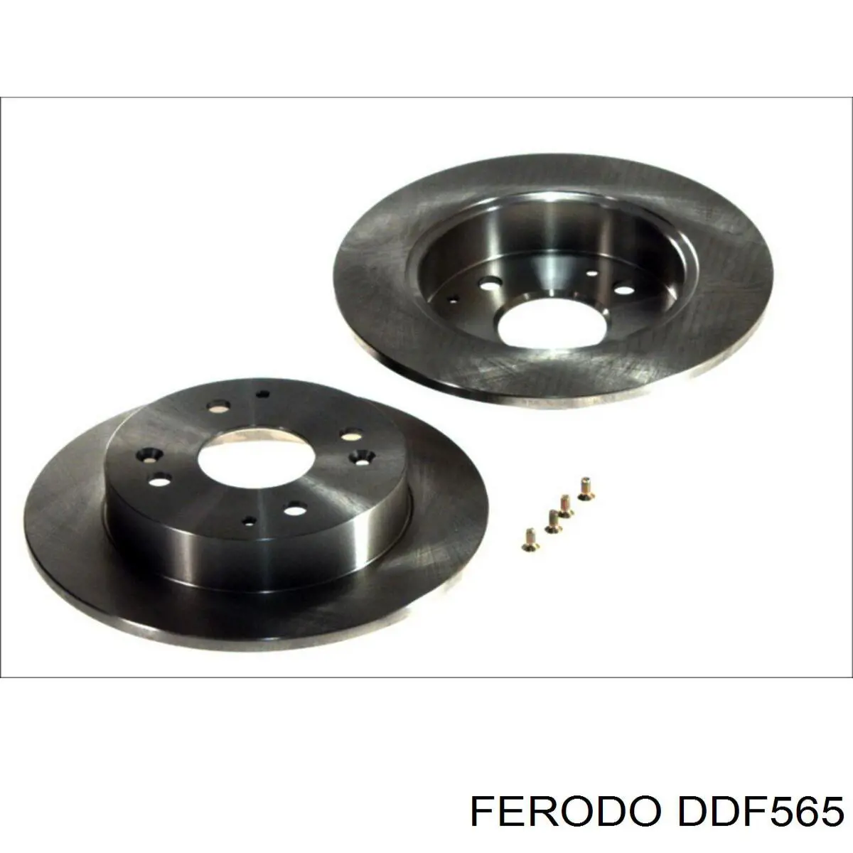 DDF565 Ferodo диск тормозной задний