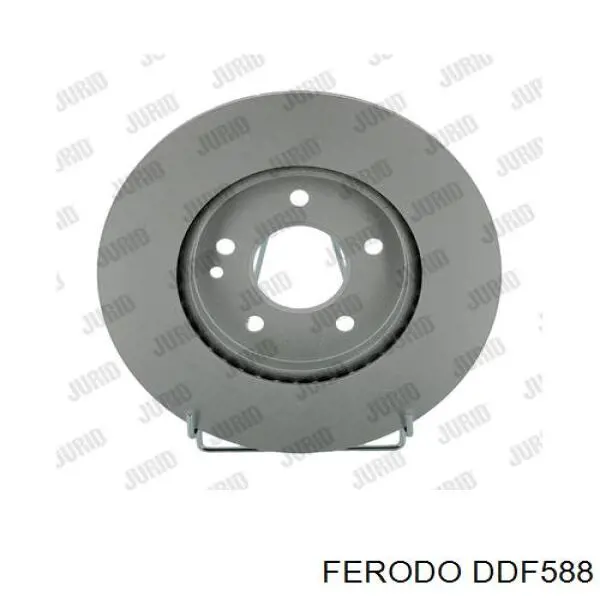 DDF588 Ferodo диск тормозной передний