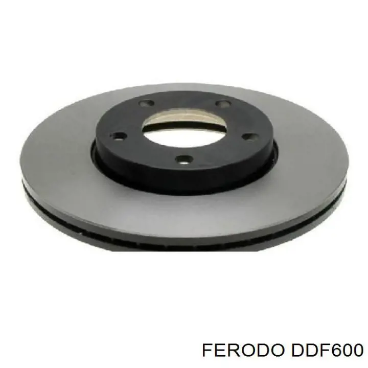 Freno de disco delantero DDF600 Ferodo
