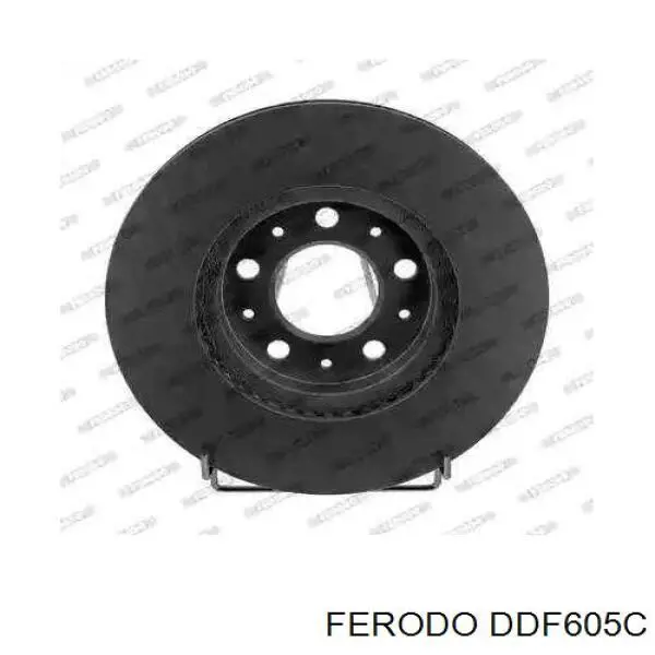 DDF605C Ferodo диск тормозной передний