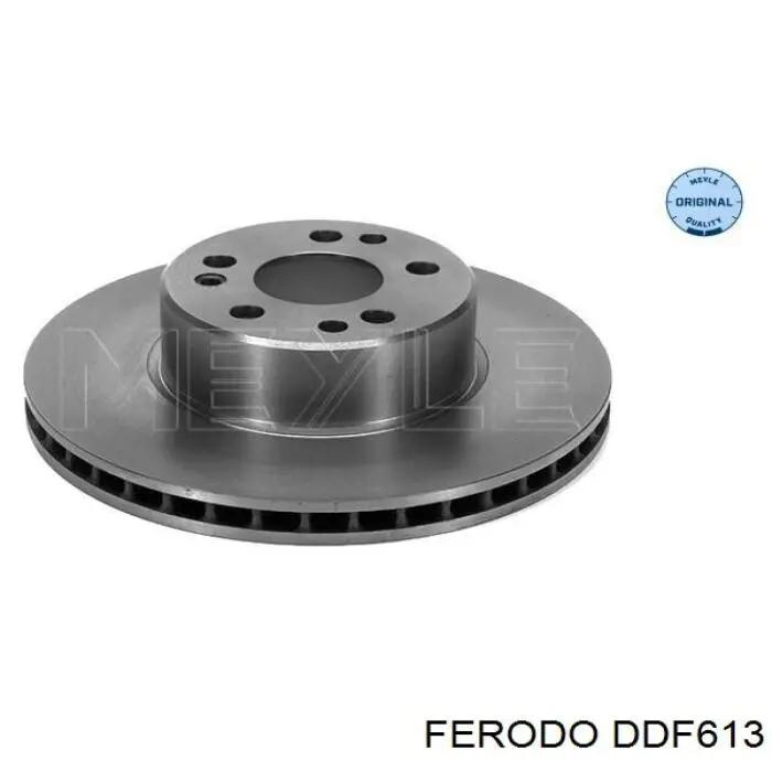 DDF613 Ferodo диск тормозной передний