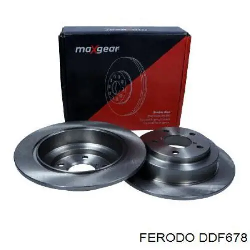 Задний дисковый тормоз Ferodo DDF678