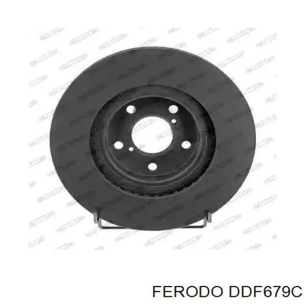 DDF679C Ferodo disco do freio dianteiro