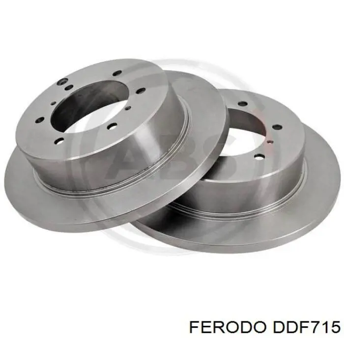 DDF715 Ferodo тормозные диски