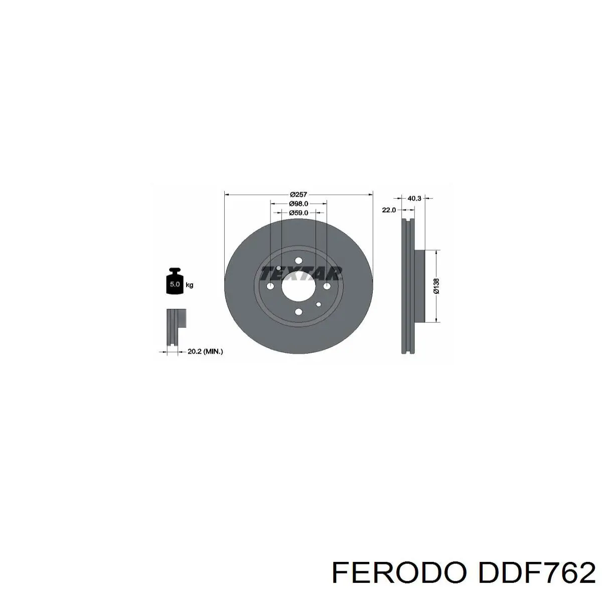 DDF762 Ferodo