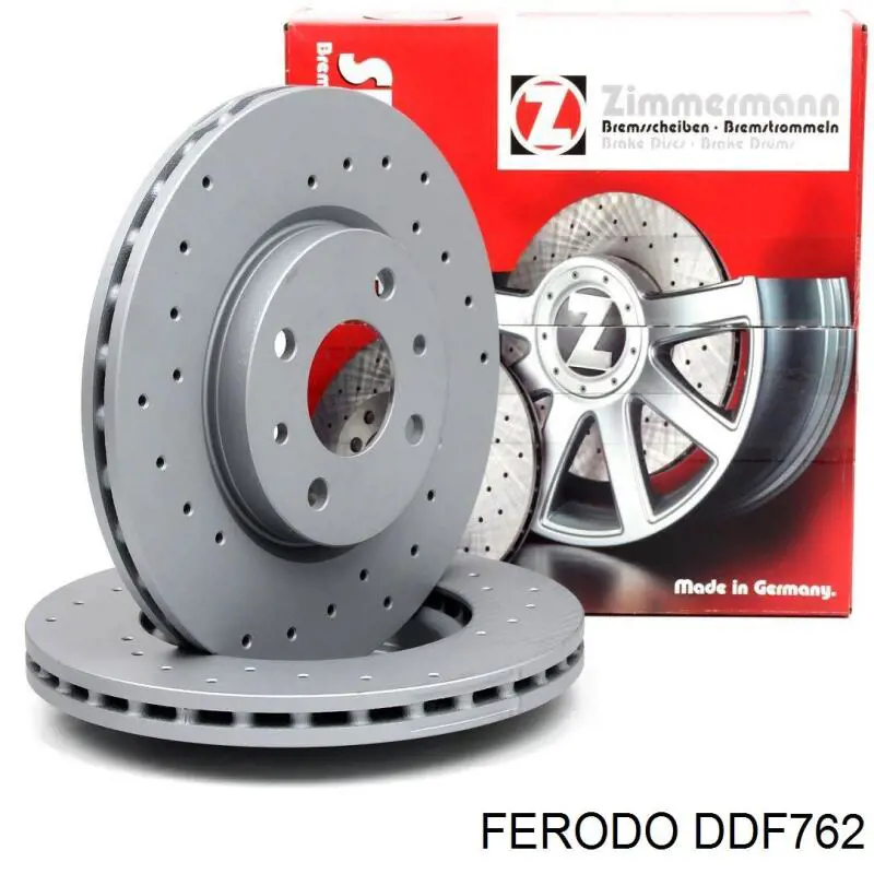 Передние тормозные диски DDF762 Ferodo