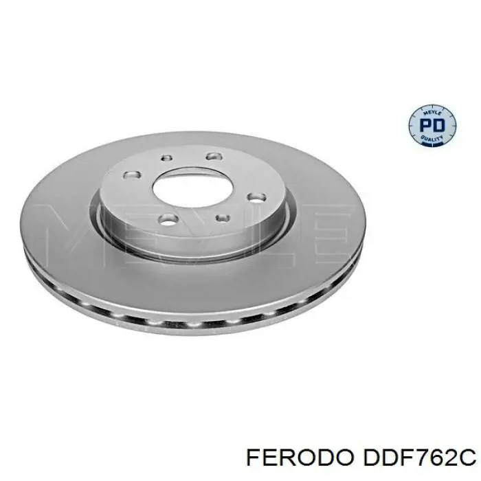 Freno de disco delantero DDF762C Ferodo