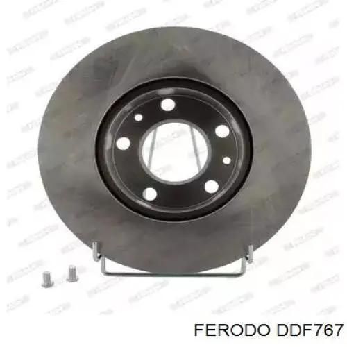 DDF767 Ferodo диск тормозной передний