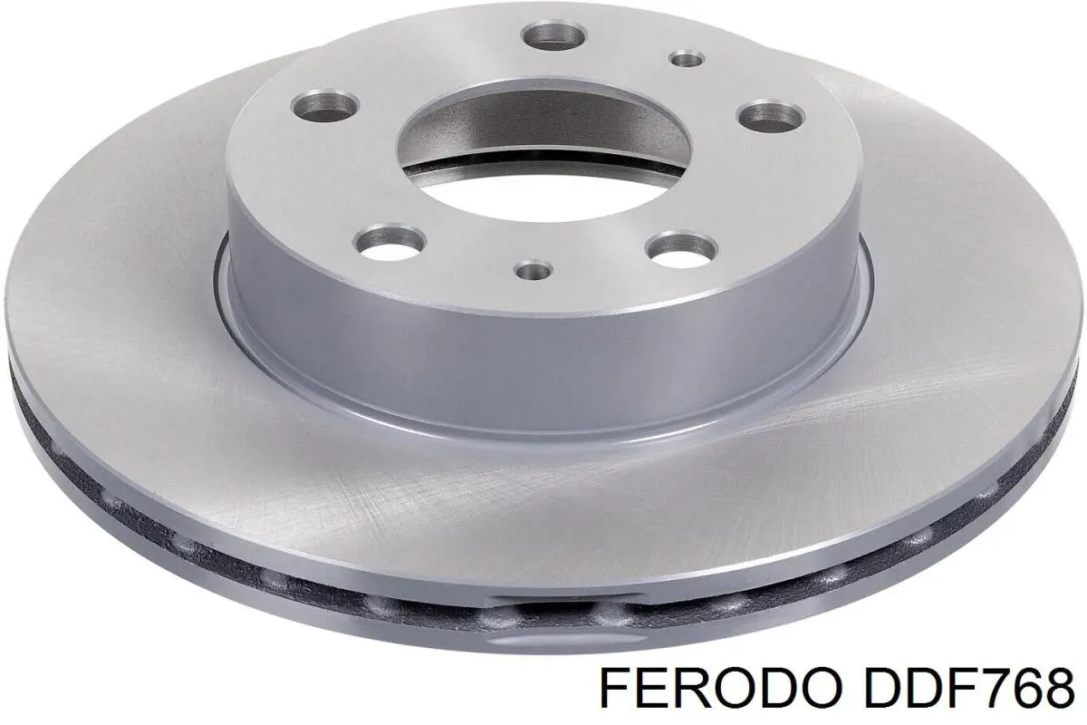 DDF768 Ferodo диск тормозной передний