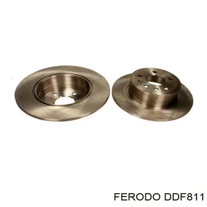 Купить DDF811 Ferodo Диск тормозной задний