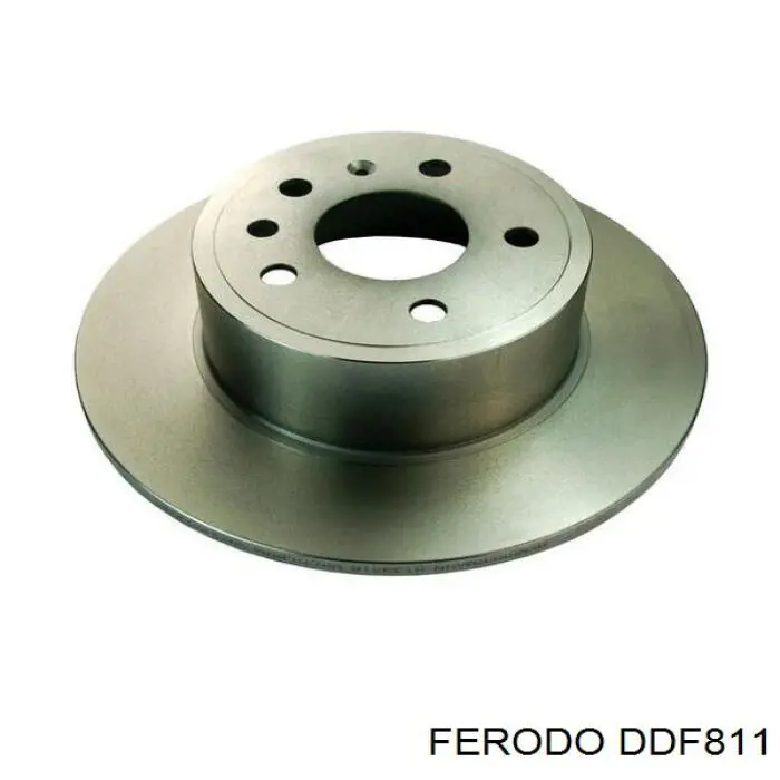 Disco de freno trasero DDF811 Ferodo