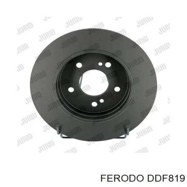 DDF819 Ferodo диск тормозной задний