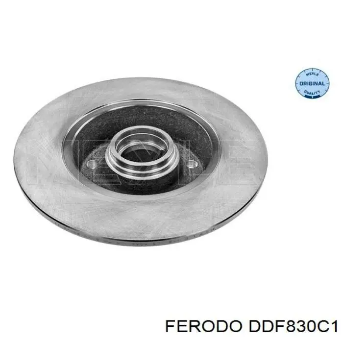 Купить DDF830C1 Ferodo Диск тормозной задний