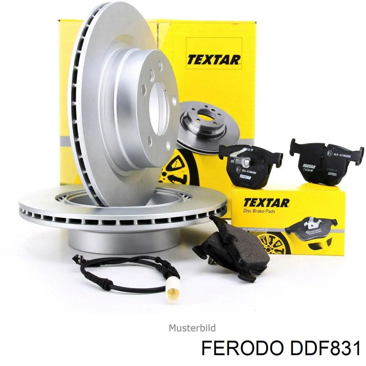 Купить DDF831 Ferodo Диск тормозной задний